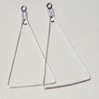 Основа для сережек — «Треугольник»