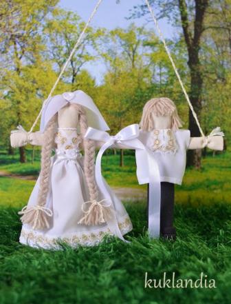 Неразлучники, свадебные куклы, подарок на свадьбу