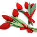«Букет тюльпанов» (текстиль.ручная работа)