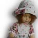 Текстильная кукла Настенька