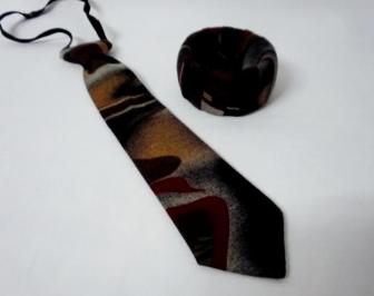 Комплект «Абстракция» ( галстук + браслет)