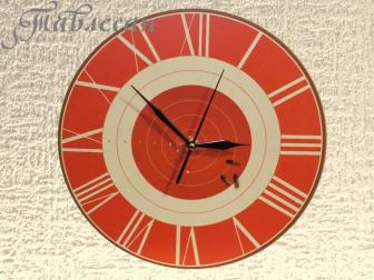 Часы настенные «Мишень» круглые в подарок мужчине