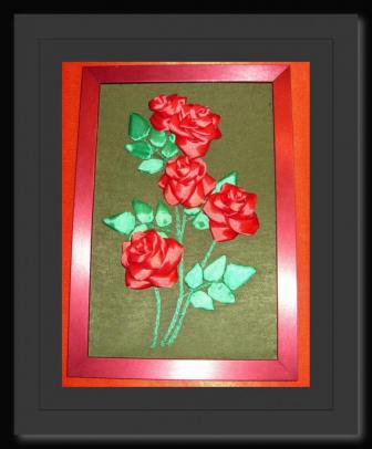 Картина «Красные розы»