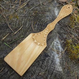 Лопатка кухонная деревянная