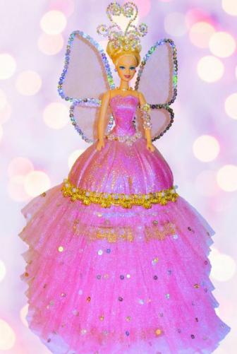 Кукла-шкатулка «Цветочная фея»