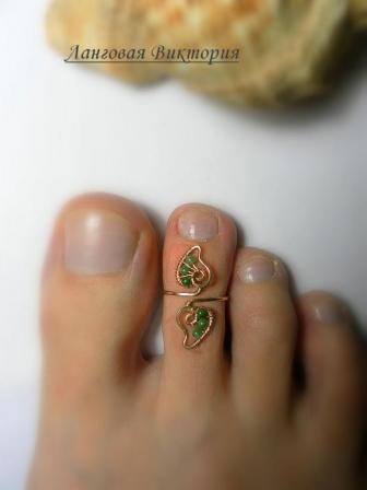 Кольцо на палец ноги