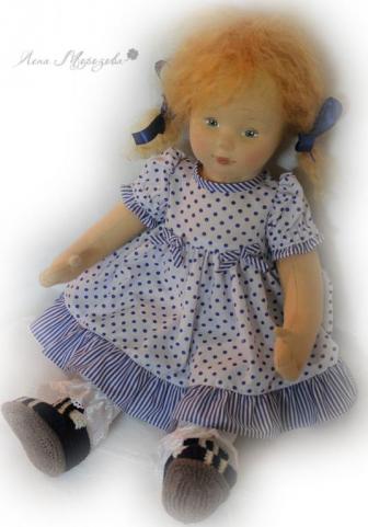 Текстильная кукла Алина