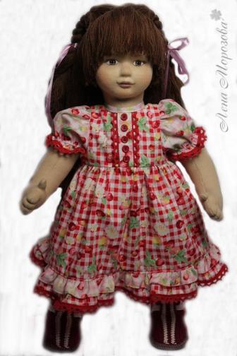 Текстильная кукла Кристина