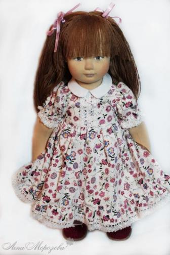 Текстильная кукла Нюша