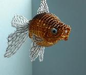 Брелок-подвеска «Золотая рыбка»