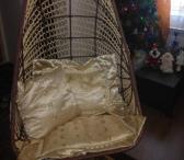 Подвесное плетеное кресло из полиротанга
