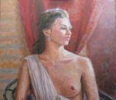 Картина маслом «Карина» (женский портрет)