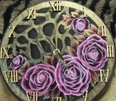 Настенные часы «Винтажные розы»