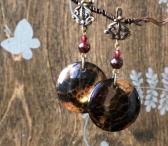 Серьги из камней «Мамба»