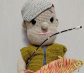 Рост 38 см, Удачливый рыбак