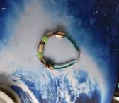 Хризолит, агат "вены дракона", изумруд. Руны из ивы, Браслеты из натурального камня