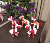 Лошадки из шерсти - символ года 2026, Лошадка из шерсти — символ года 2026