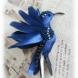 Брошь — синяя птица