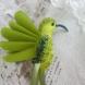 Брошь птичка колибри «Greenery»