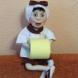 Кукла-держатель туалетной бумаги
