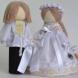 Подарок на свадьбу Неразлучники, свадебные куклы обереги