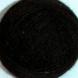 Пряжа «Черный Лохматуля» 500м100гр черная из пуха ньюфаунленда