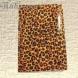 Обложка для паспорта «Леопард» кожа декупаж для женщины