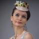 Шляпка с вуалью — украшение для невесты Цветочная элегия