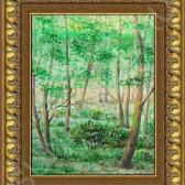 Уроки живописи. Как нарисовать весенний лес